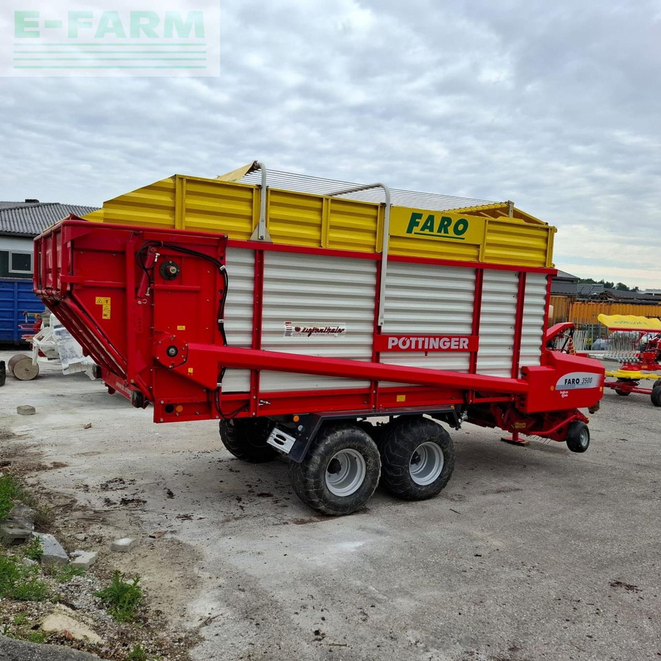 Pöttinger Silierwagen /Faro 3500D - Селскостопанско ремарке самосвал: снимка 5 Pöttinger Silierwagen /Faro 3500D - Селскостопанско ремарке самосвал: снимка 5