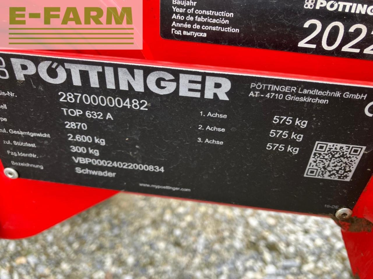 Pöttinger Top 632 A - Гребло/ Сенообръщачка: снимка 5 Pöttinger Top 632 A - Гребло/ Сенообръщачка: снимка 5