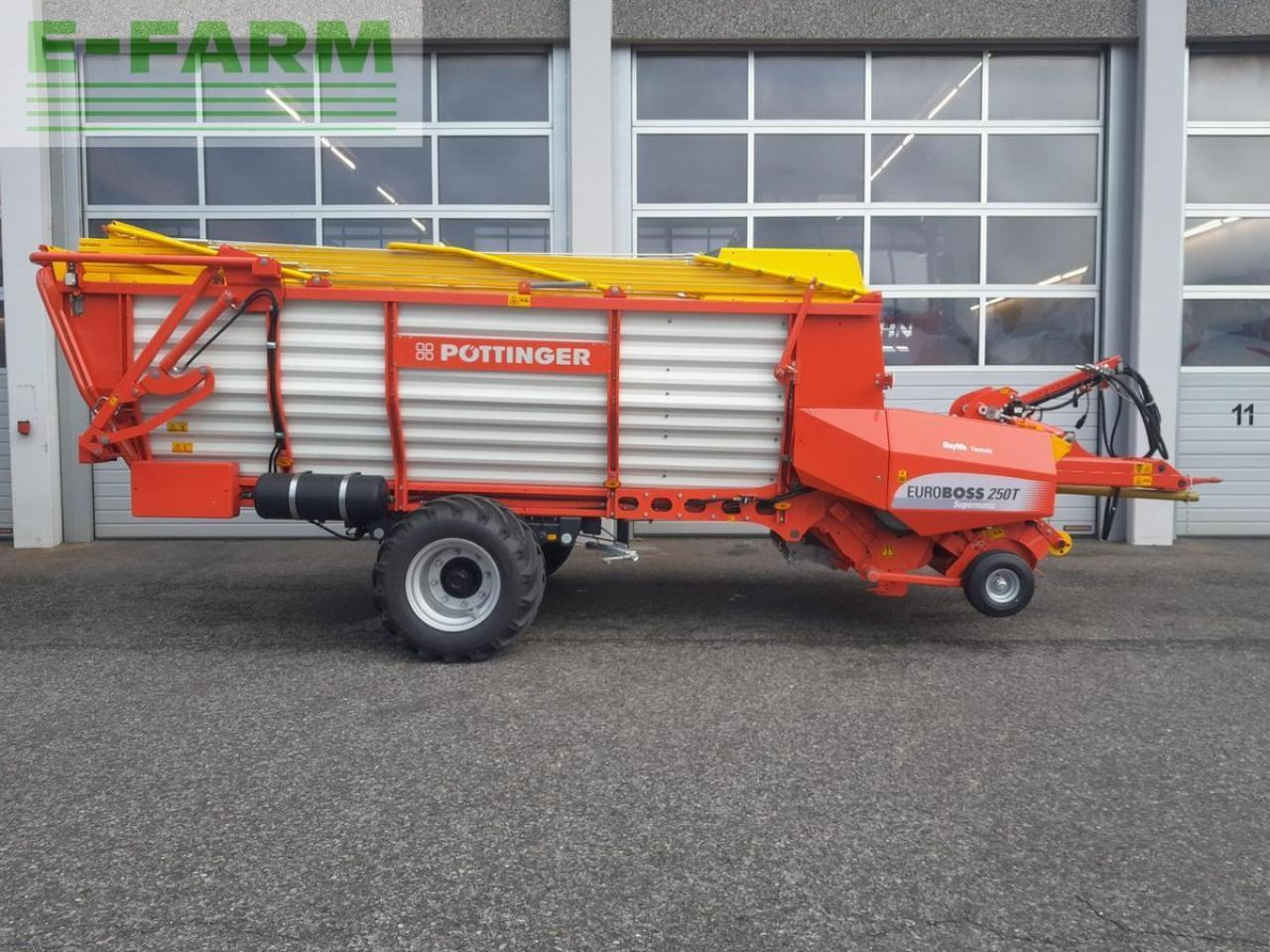 Pöttinger euroboss 250 t - Селскостопанско ремарке самосвал: снимка 4 Pöttinger euroboss 250 t - Селскостопанско ремарке самосвал: снимка 4