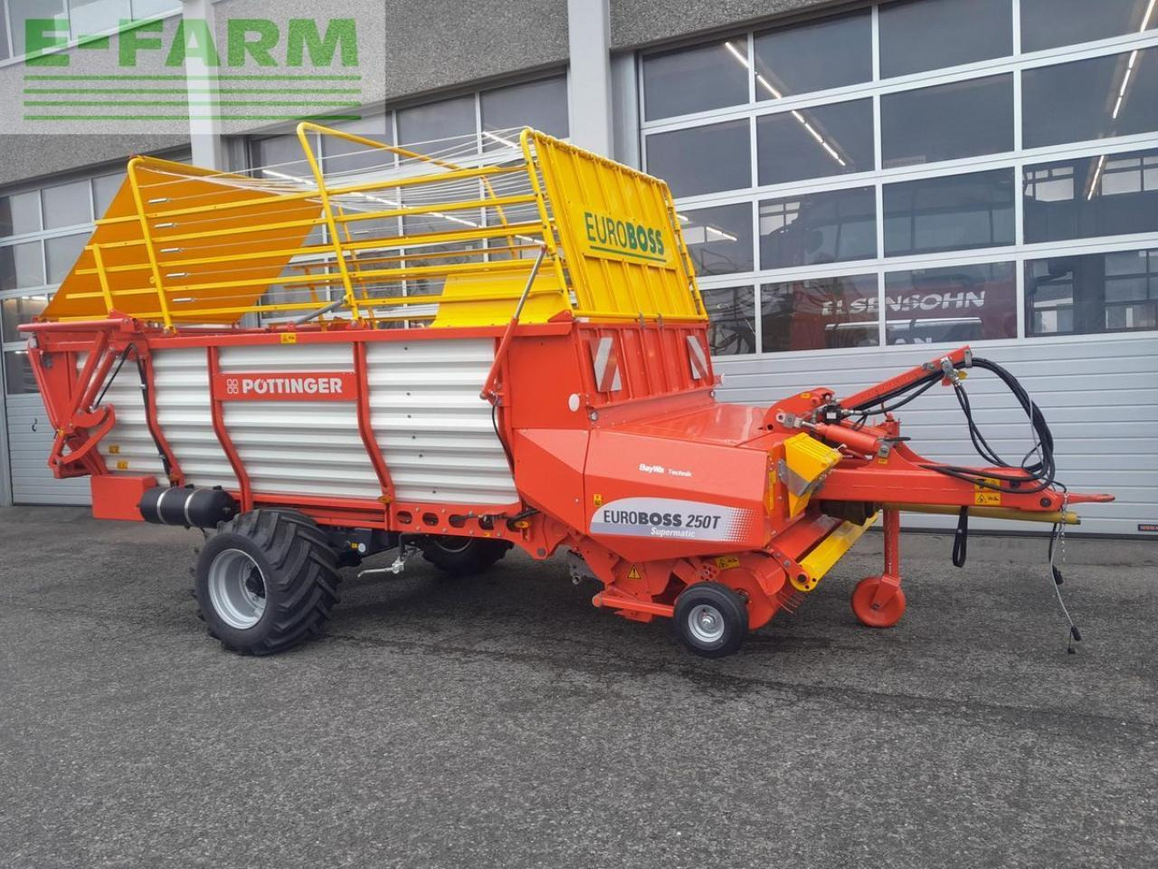 Pöttinger euroboss 250 t - Селскостопанско ремарке самосвал: снимка 2 Pöttinger euroboss 250 t - Селскостопанско ремарке самосвал: снимка 2
