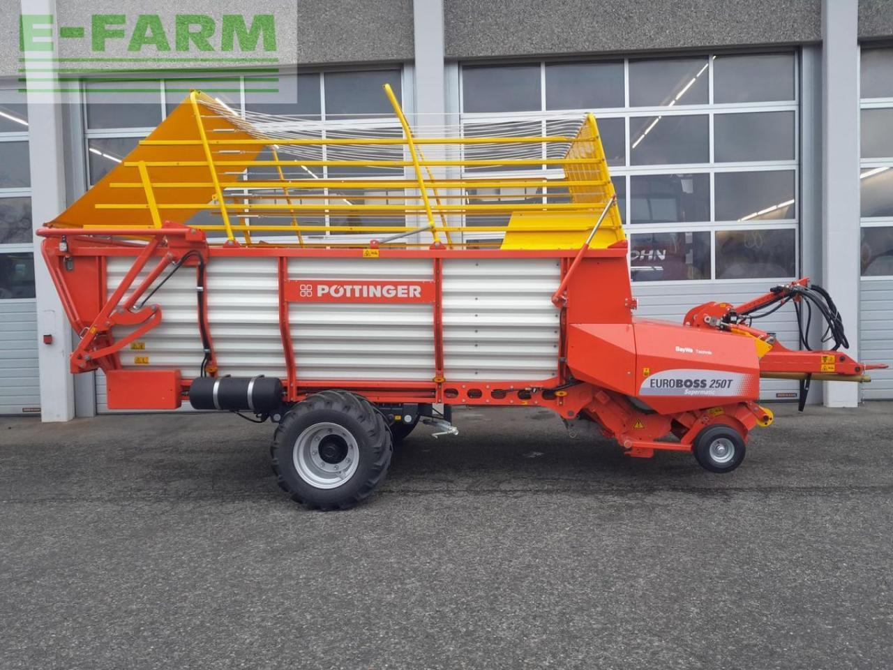 Pöttinger euroboss 250 t - Селскостопанско ремарке самосвал: снимка 1 Pöttinger euroboss 250 t - Селскостопанско ремарке самосвал: снимка 1