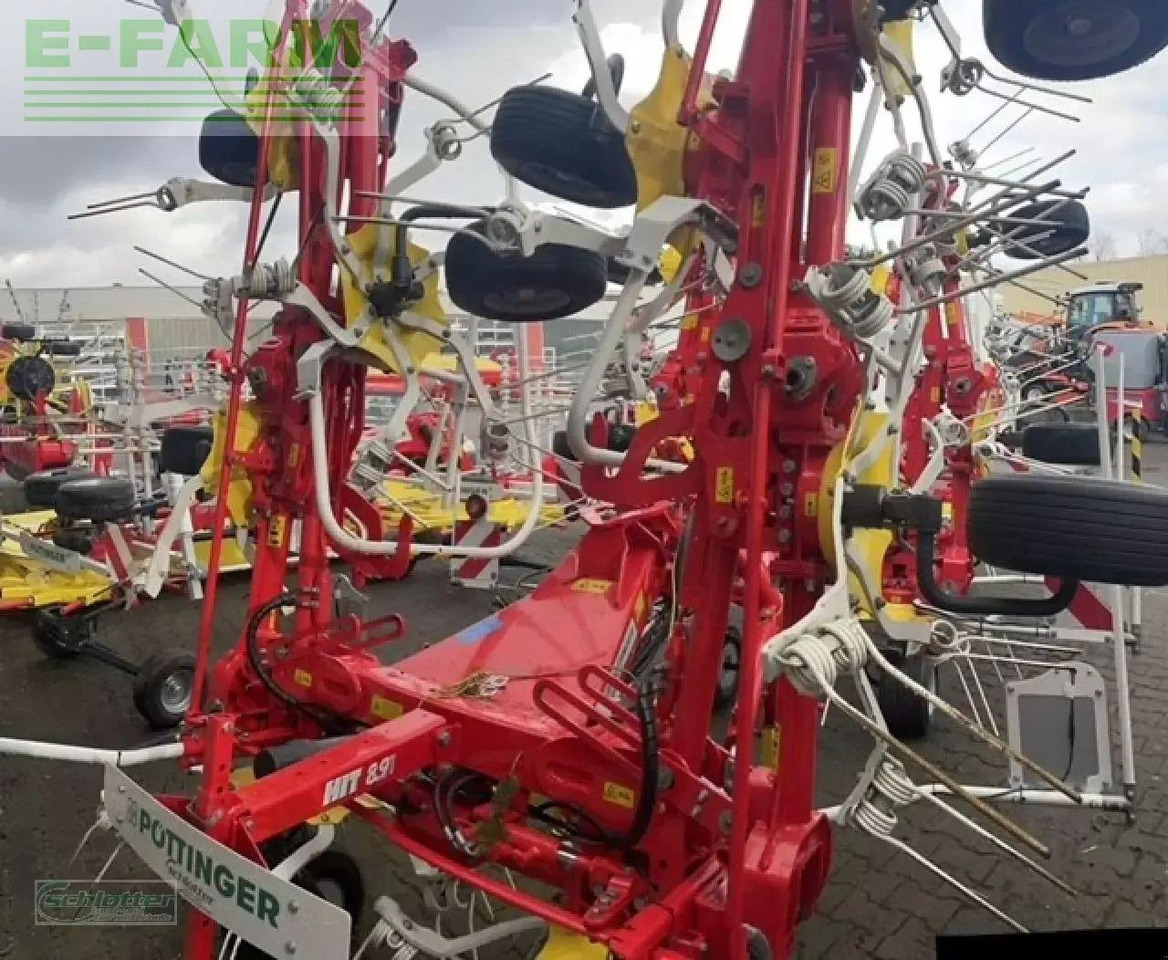 Pöttinger hit 8.91 - Гребло/ Сенообръщачка: снимка 2 Pöttinger hit 8.91 - Гребло/ Сенообръщачка: снимка 2