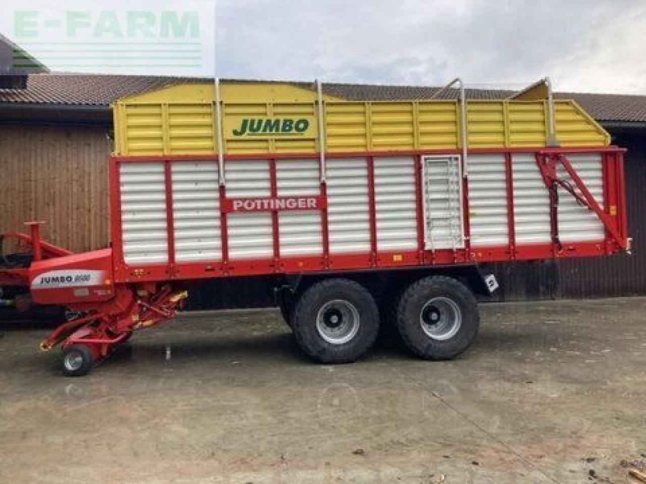 Pöttinger jumbo 6600 l powermatic - Селскостопанско ремарке самосвал: снимка 1 Pöttinger jumbo 6600 l powermatic - Селскостопанско ремарке самосвал: снимка 1