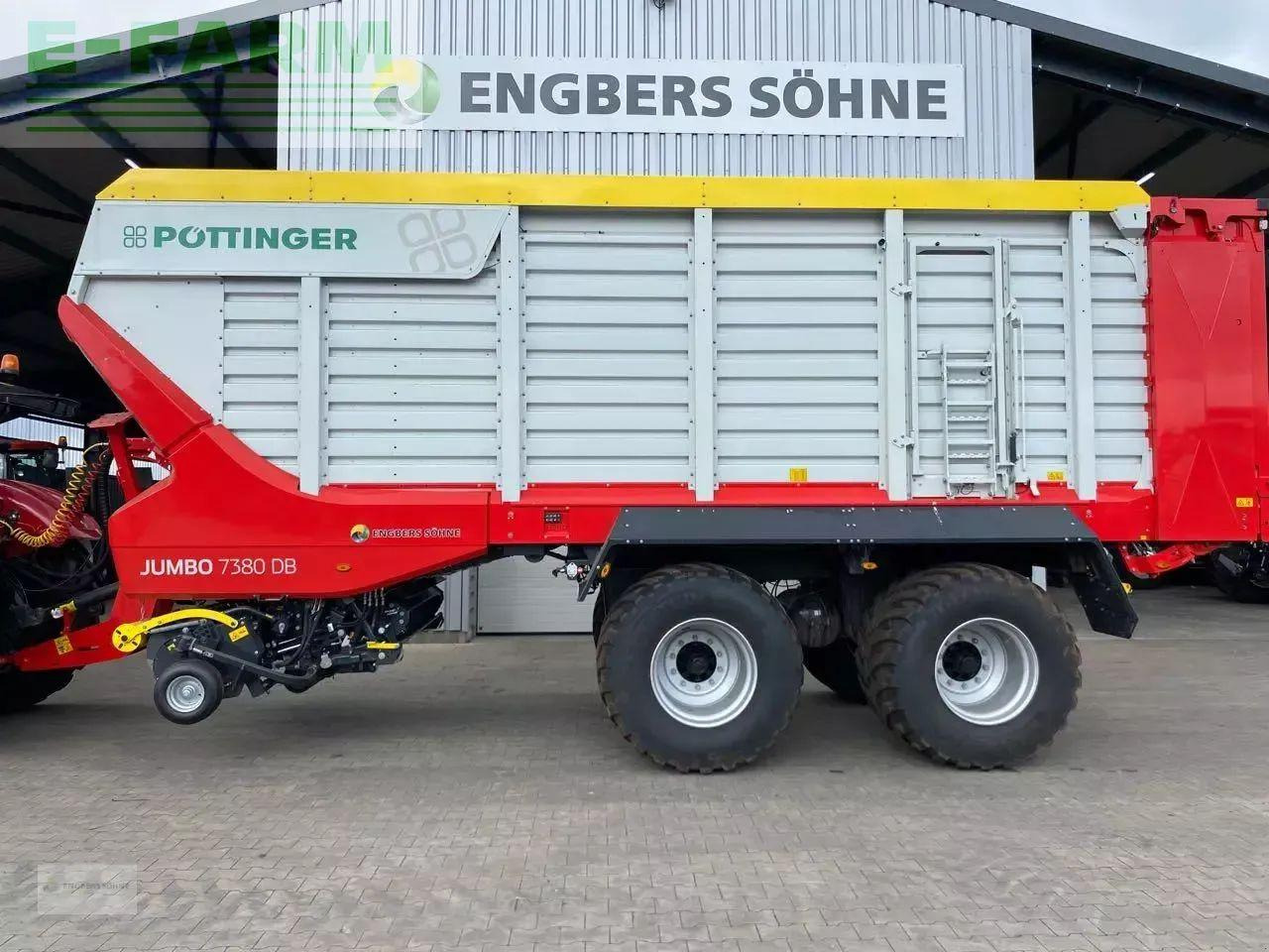 Pöttinger jumbo 7380 db - Саморазтоварващо се ремарке: снимка 4 Pöttinger jumbo 7380 db - Саморазтоварващо се ремарке: снимка 4