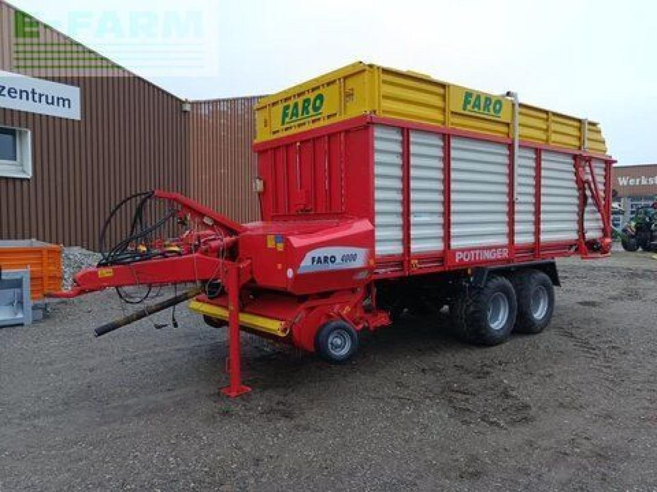 Pöttinger ladewagen faro 4000 l - Селскостопанско ремарке самосвал: снимка 1 Pöttinger ladewagen faro 4000 l - Селскостопанско ремарке самосвал: снимка 1