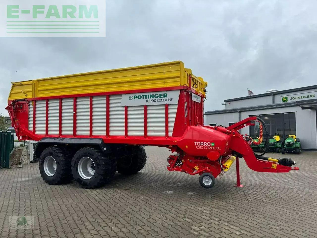 Pöttinger torro 6510 d combiline - Саморазтоварващо се ремарке: снимка 1 Pöttinger torro 6510 d combiline - Саморазтоварващо се ремарке: снимка 1