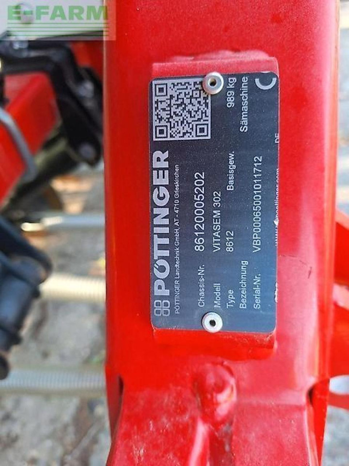 Pöttinger vitasem 302 drillmaschine sämaschine scheibenschare - Сеялка: снимка 4 Pöttinger vitasem 302 drillmaschine sämaschine scheibenschare - Сеялка: снимка 4