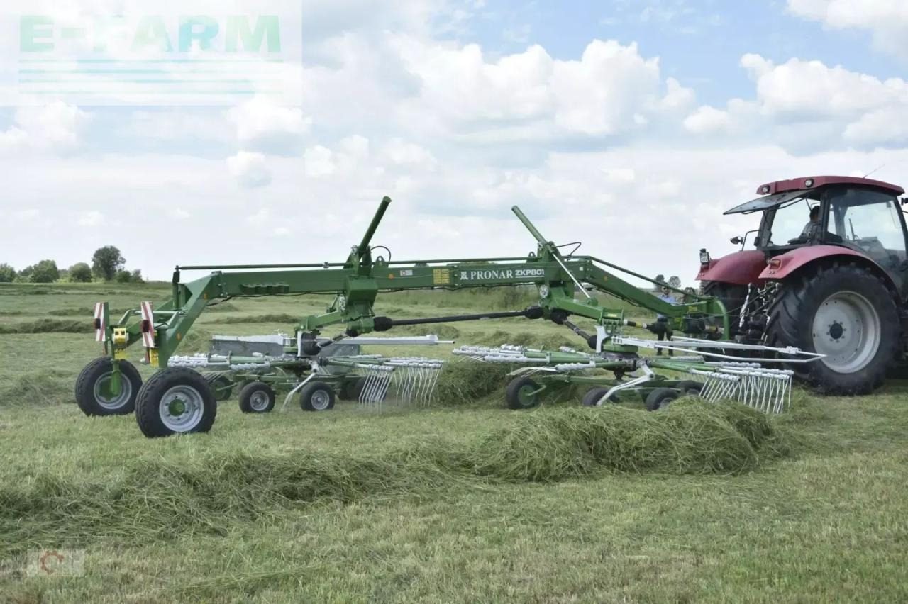 Pronar zkp 801 8m seitenschwader doppelschwader - Гребло/ Сенообръщачка: снимка 5 Pronar zkp 801 8m seitenschwader doppelschwader - Гребло/ Сенообръщачка: снимка 5