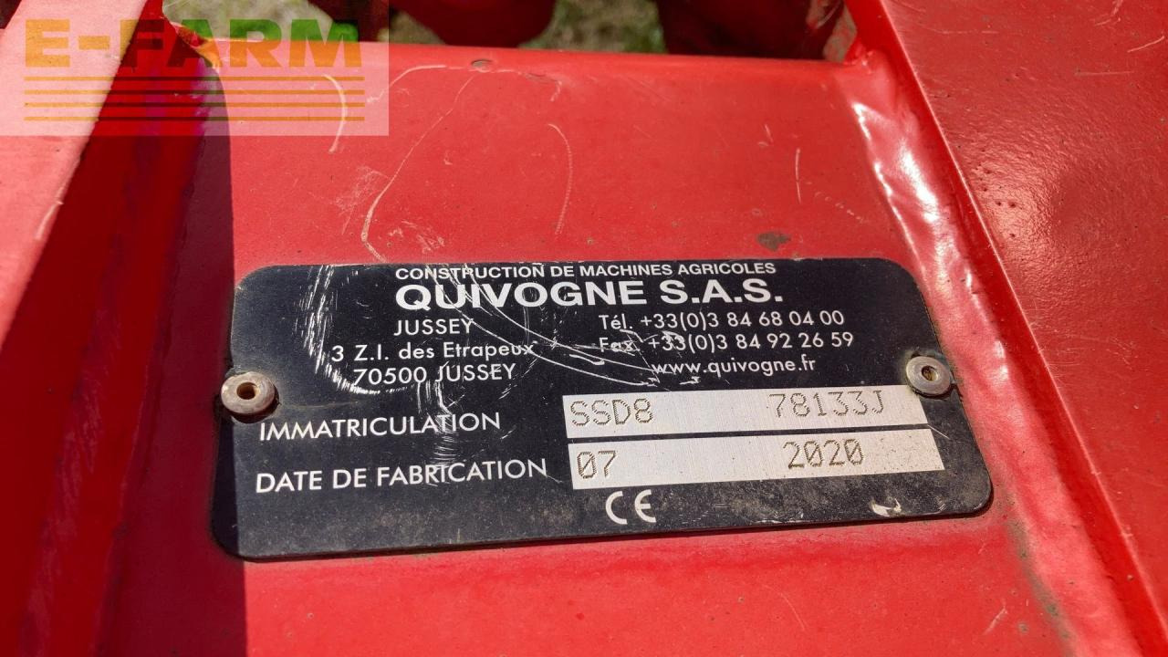Култиватор Quivogne SS08: снимка 11