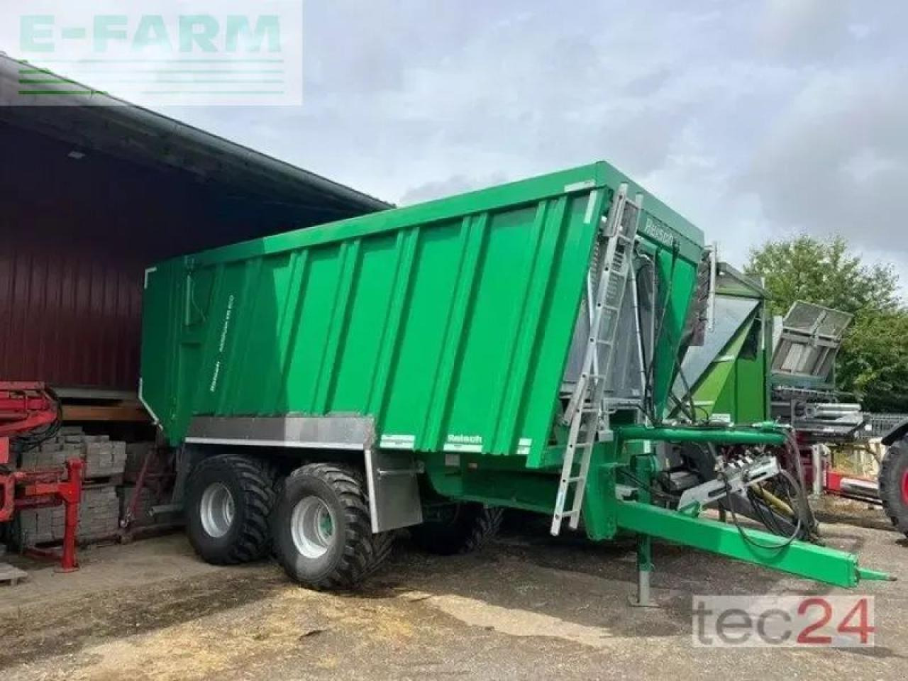 Reisch rtas-160.575 eco - Селскостопанско ремарке самосвал: снимка 1 Reisch rtas-160.575 eco - Селскостопанско ремарке самосвал: снимка 1