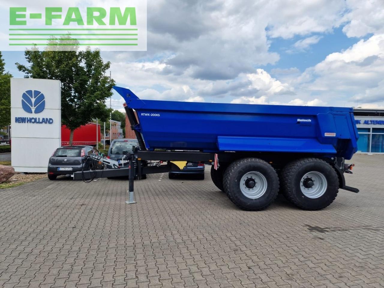 Reisch rtwk 200 ks 550 - Селскостопанско ремарке самосвал: снимка 1 Reisch rtwk 200 ks 550 - Селскостопанско ремарке самосвал: снимка 1