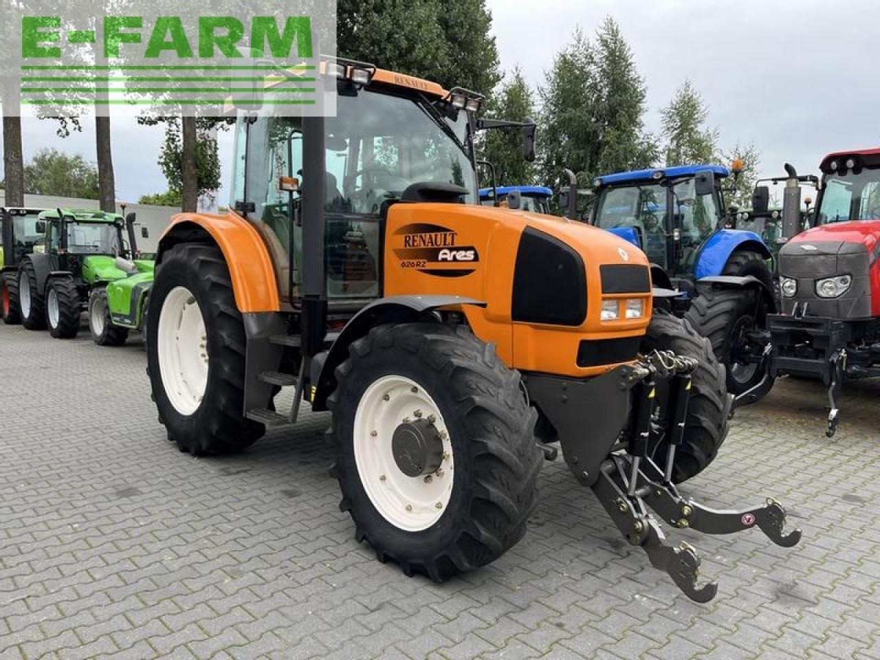 Renault ares 626 rz - Трактор: снимка 3 Renault ares 626 rz - Трактор: снимка 3