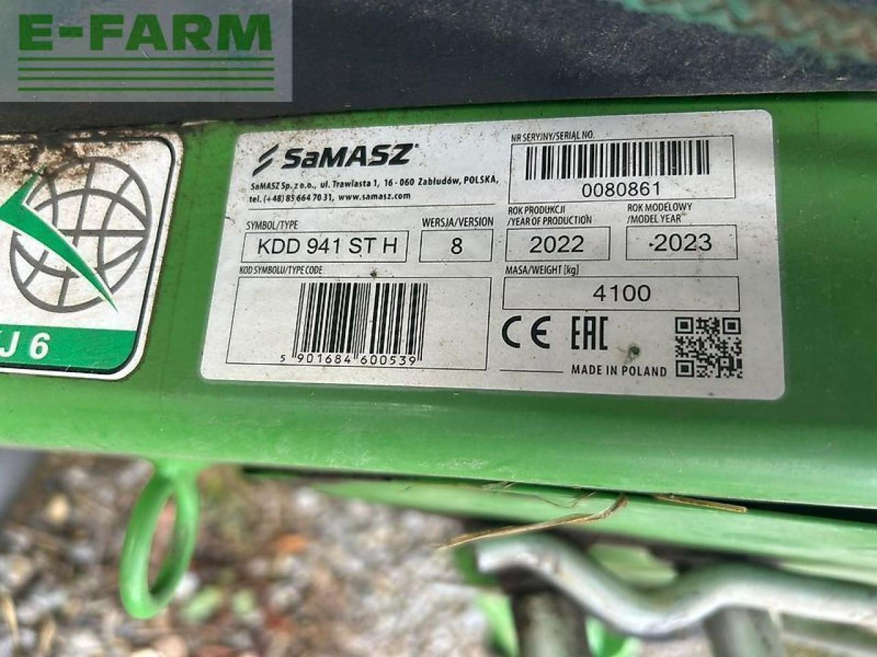 Косачка SaMASZ kdd 941 st h: снимка 7 Косачка SaMASZ kdd 941 st h: снимка 7