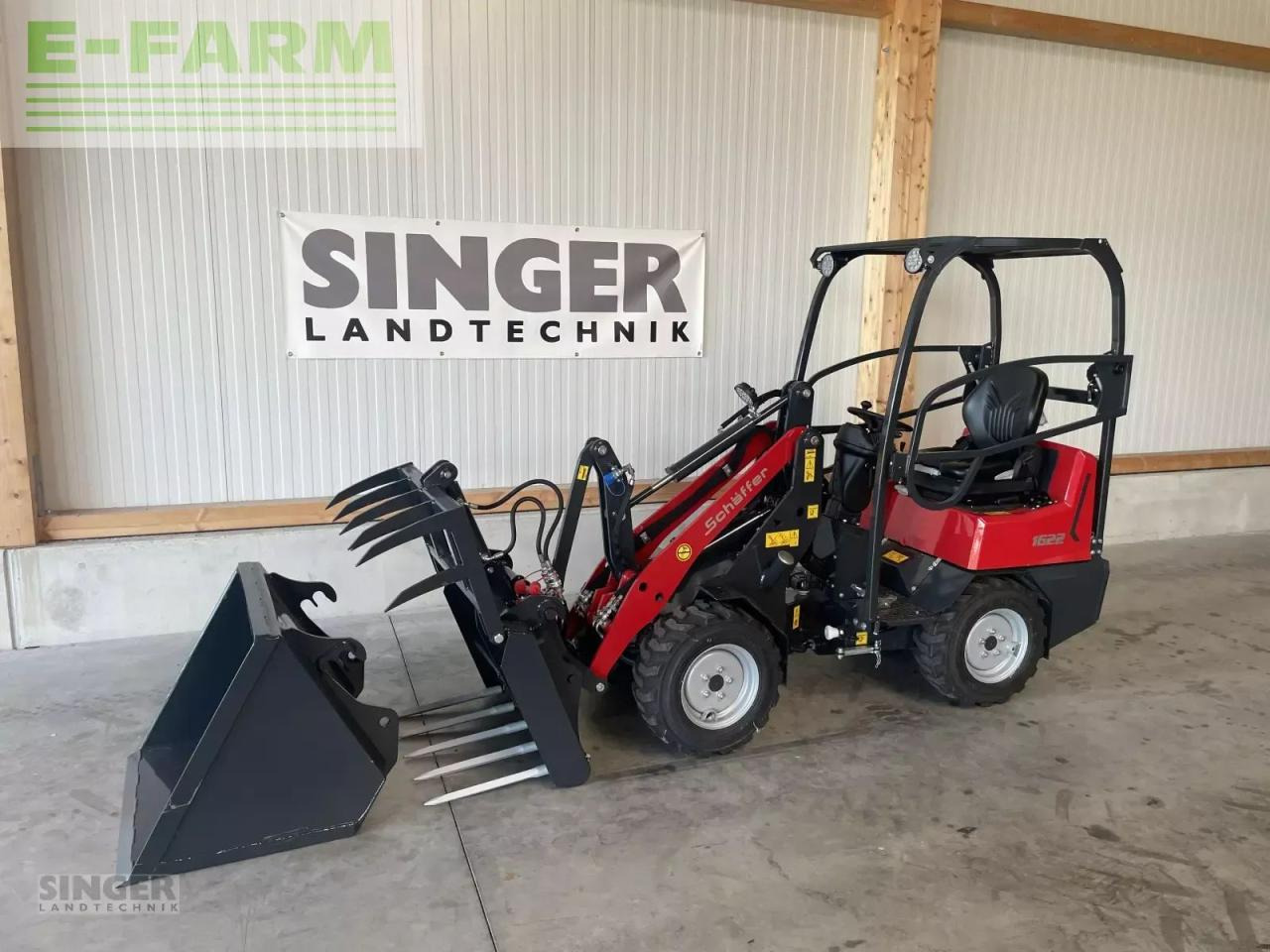 Schäffer 1622 - Колесен товарач: снимка 1 Schäffer 1622 - Колесен товарач: снимка 1