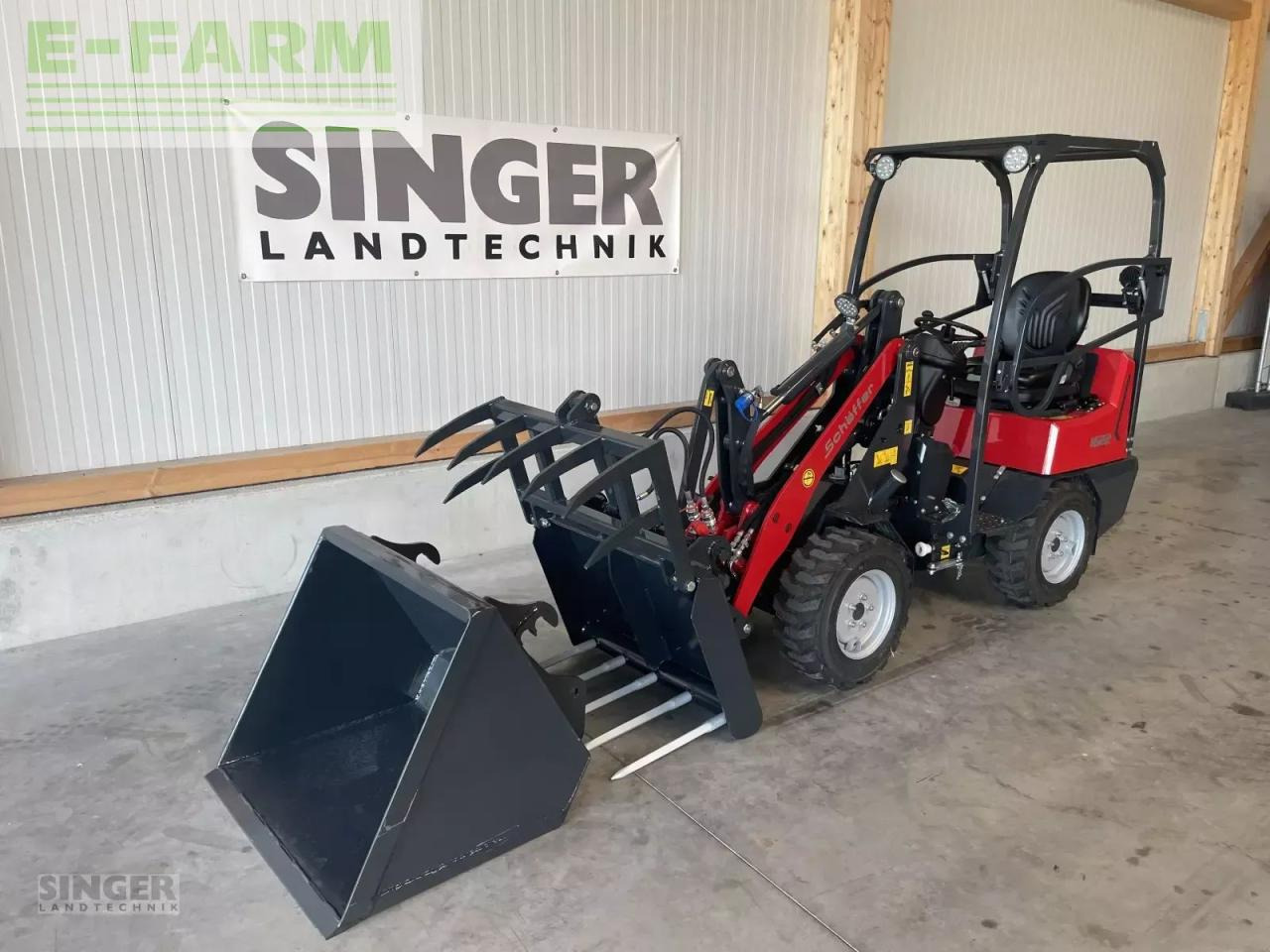 Schäffer 1622 - Колесен товарач: снимка 2 Schäffer 1622 - Колесен товарач: снимка 2