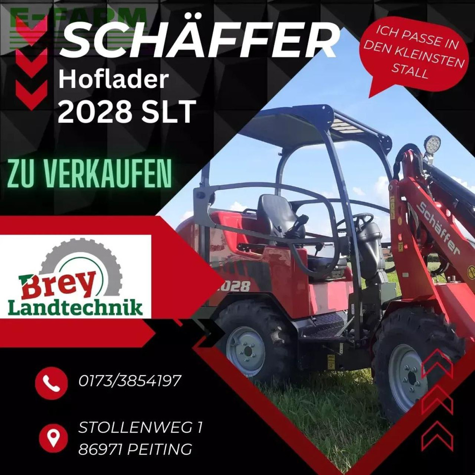 Schäffer 2028 slt - Мини багер: снимка 2 Schäffer 2028 slt - Мини багер: снимка 2