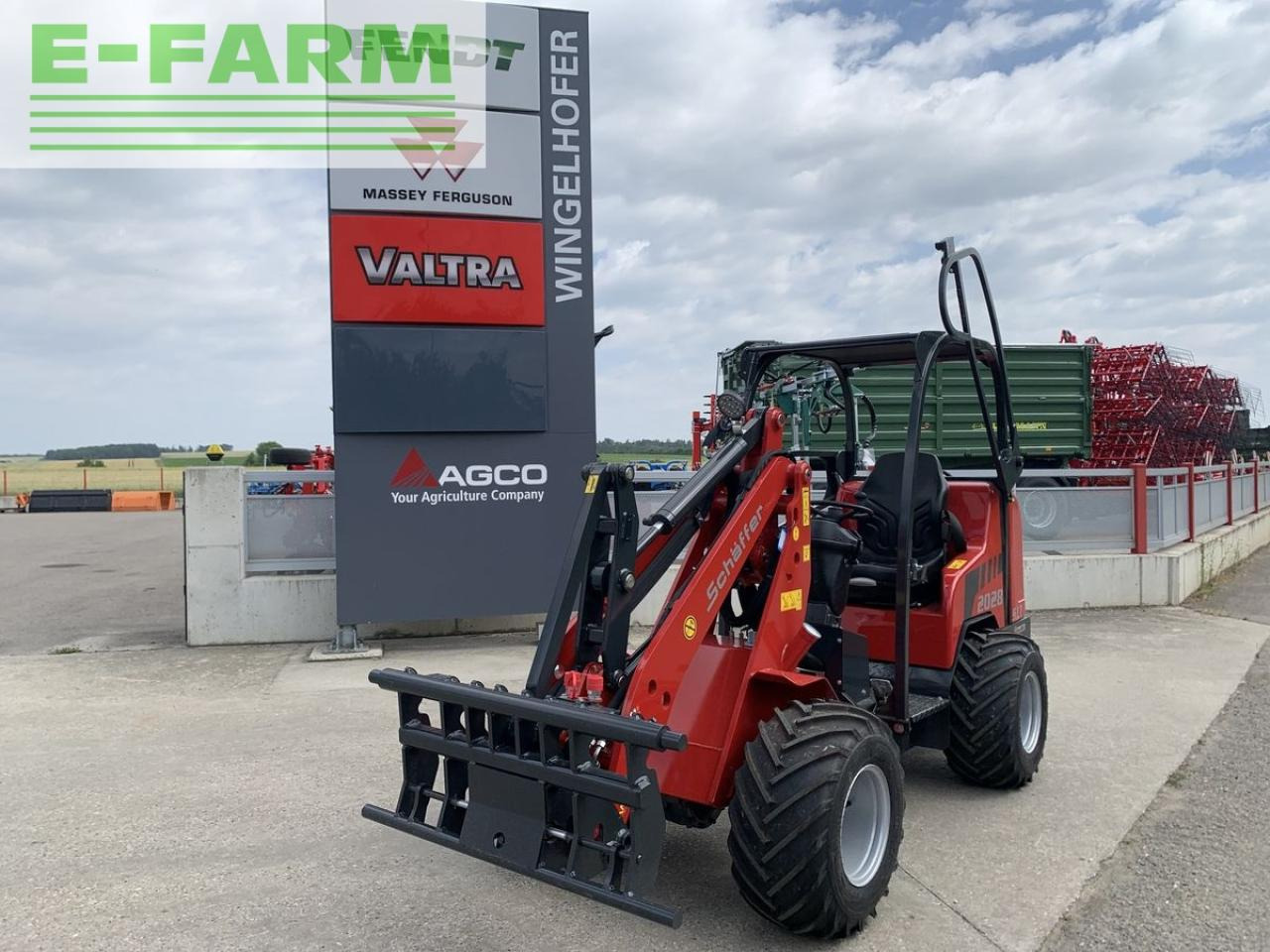 Schäffer 2028 slt - Мини багер: снимка 1 Schäffer 2028 slt - Мини багер: снимка 1