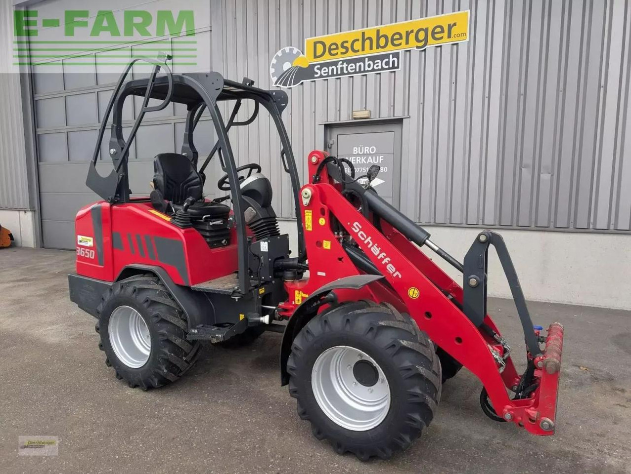 Schäffer 3650 - Колесен товарач: снимка 4 Schäffer 3650 - Колесен товарач: снимка 4