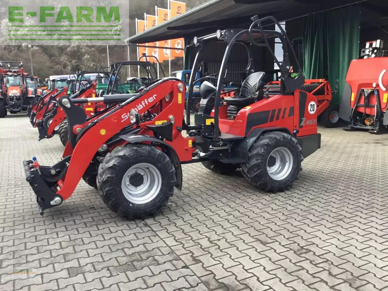 Schäffer 4670z -2 - Колесен товарач: снимка 1 Schäffer 4670z -2 - Колесен товарач: снимка 1