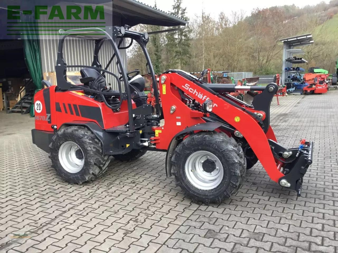 Schäffer 4670z -2 - Колесен товарач: снимка 4 Schäffer 4670z -2 - Колесен товарач: снимка 4