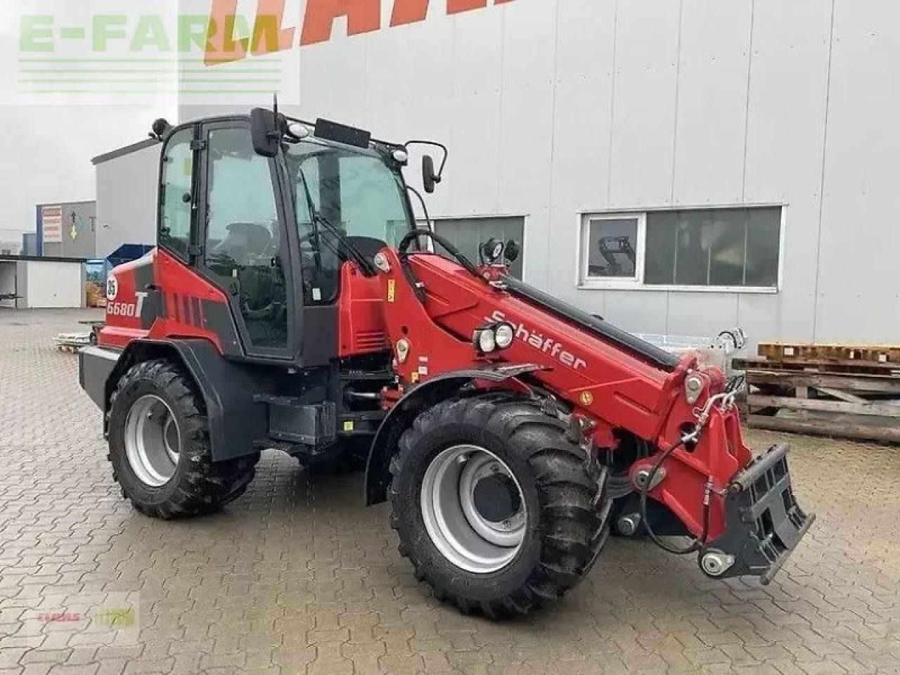 Schäffer 6680t - Телескопичен товарач: снимка 1 Schäffer 6680t - Телескопичен товарач: снимка 1