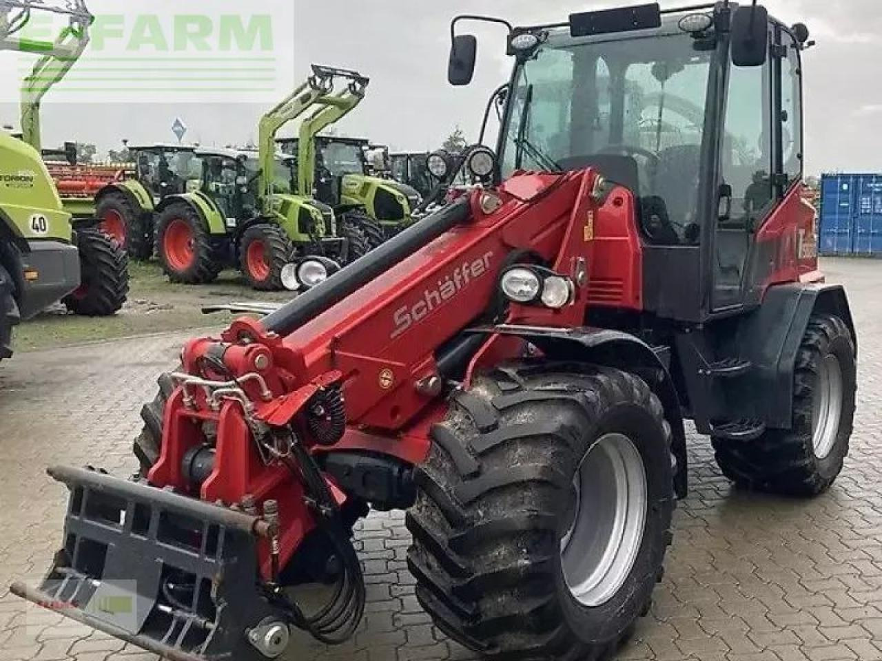 Schäffer 6680t - Телескопичен товарач: снимка 4 Schäffer 6680t - Телескопичен товарач: снимка 4