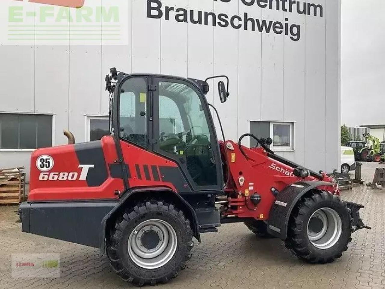 Schäffer 6680t - Телескопичен товарач: снимка 2 Schäffer 6680t - Телескопичен товарач: снимка 2