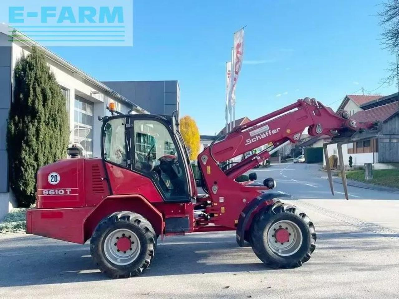 Schäffer 9610 t teleradlader - Колесен товарач: снимка 4 Schäffer 9610 t teleradlader - Колесен товарач: снимка 4