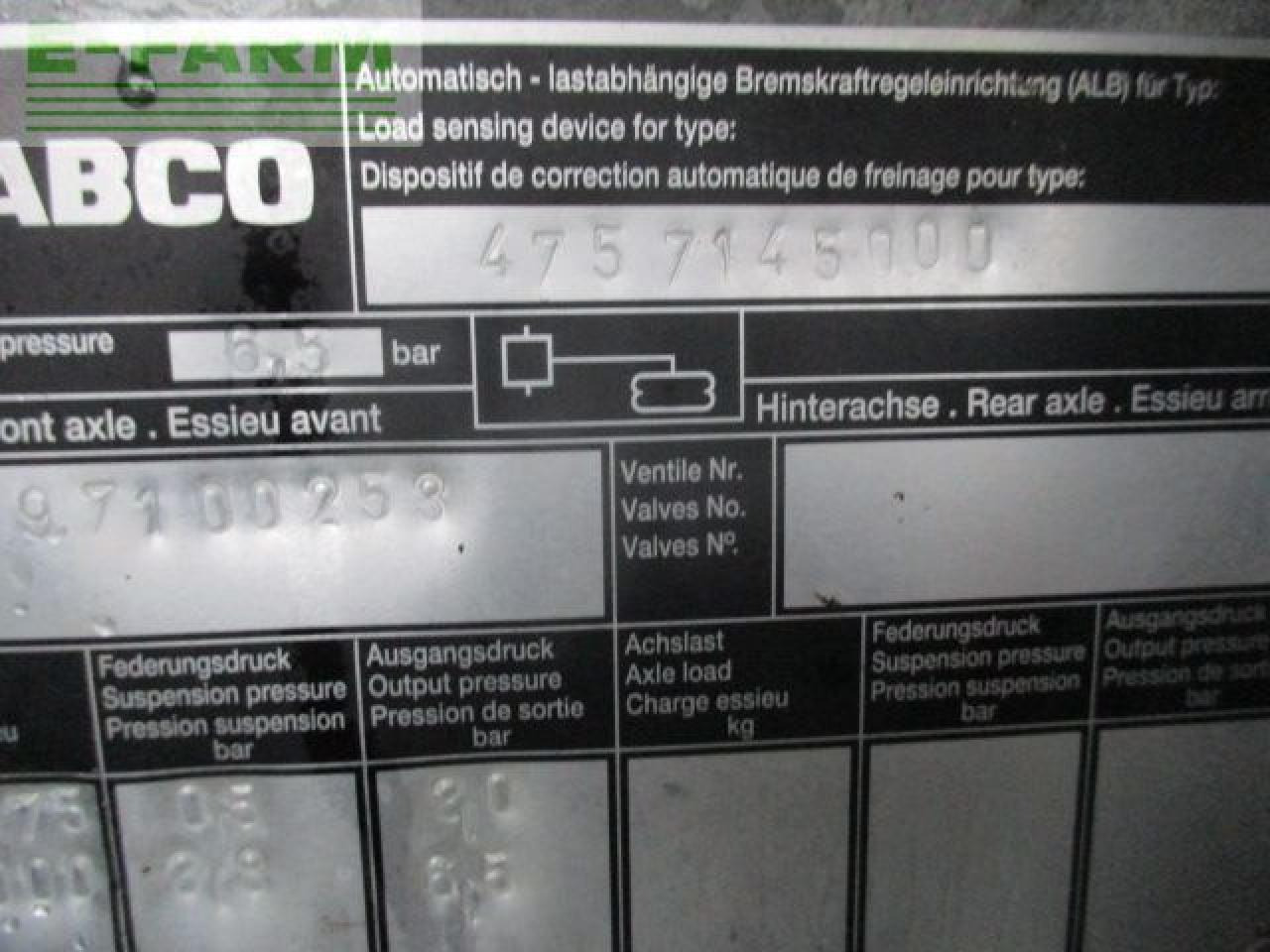 Stapel 19.500 ltr. mit 27m - Цистерна за течен тор: снимка 5 Stapel 19.500 ltr. mit 27m - Цистерна за течен тор: снимка 5