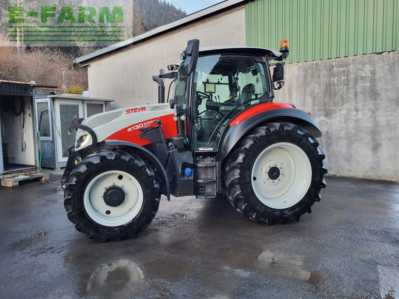 Steyr 4100 expert cvt CVT - Трактор: снимка 2 Steyr 4100 expert cvt CVT - Трактор: снимка 2
