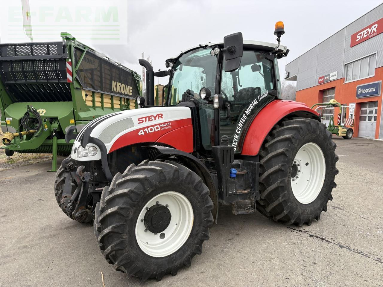 Steyr 4100 multi - Трактор: снимка 2 Steyr 4100 multi - Трактор: снимка 2