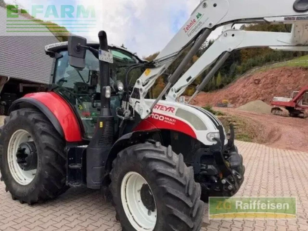Steyr 4100 multi - Трактор: снимка 1 Steyr 4100 multi - Трактор: снимка 1