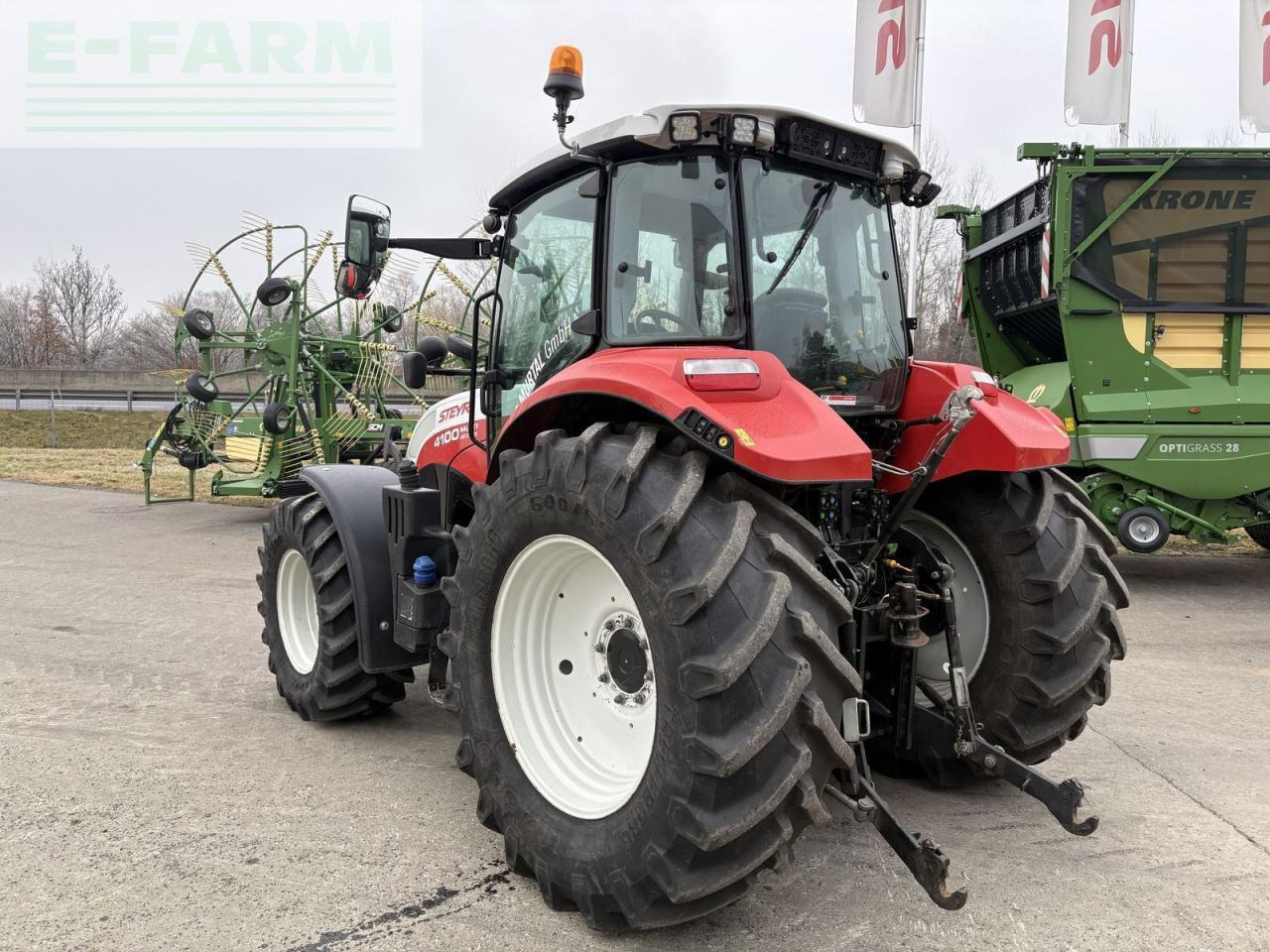 Steyr 4100 multi - Трактор: снимка 5 Steyr 4100 multi - Трактор: снимка 5