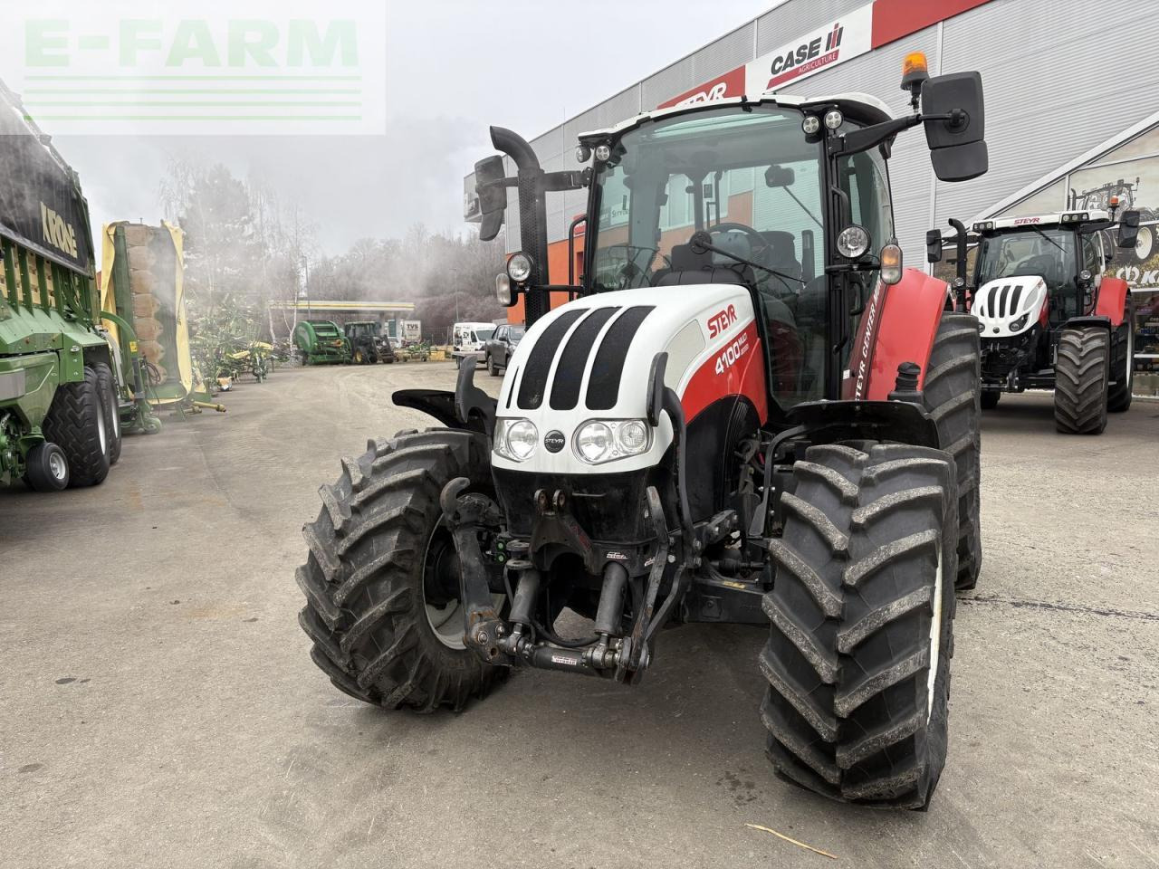 Steyr 4100 multi - Трактор: снимка 1 Steyr 4100 multi - Трактор: снимка 1