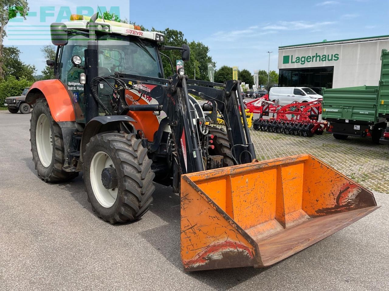 Steyr 4110 Profi - Трактор: снимка 4 Steyr 4110 Profi - Трактор: снимка 4