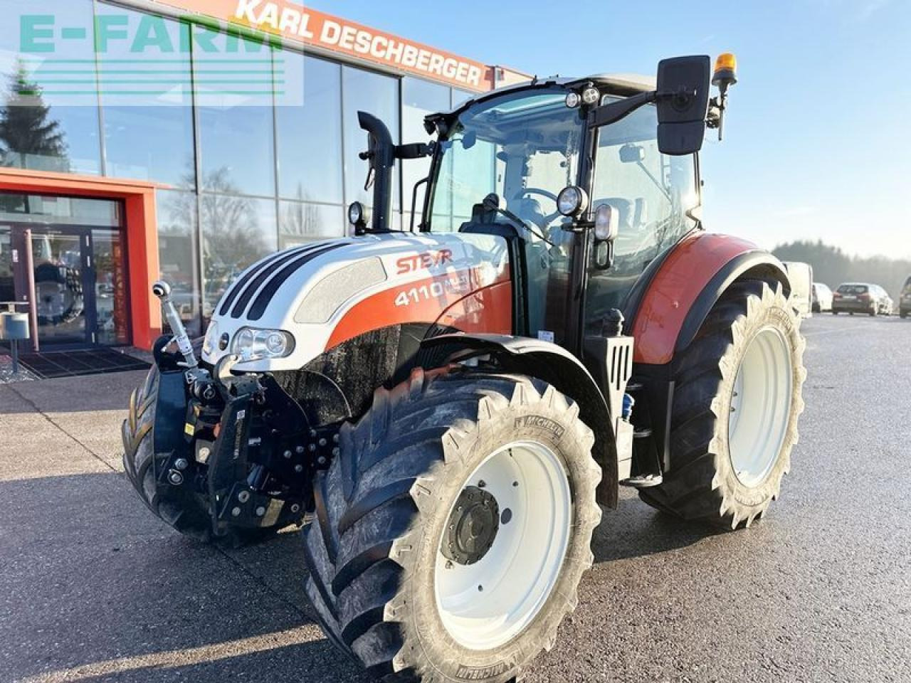 Steyr 4110 multi - Трактор: снимка 1 Steyr 4110 multi - Трактор: снимка 1