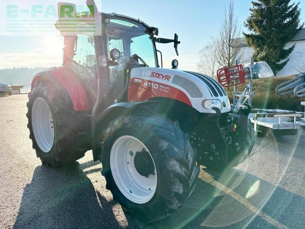 Steyr 4110 multi - Трактор: снимка 2 Steyr 4110 multi - Трактор: снимка 2