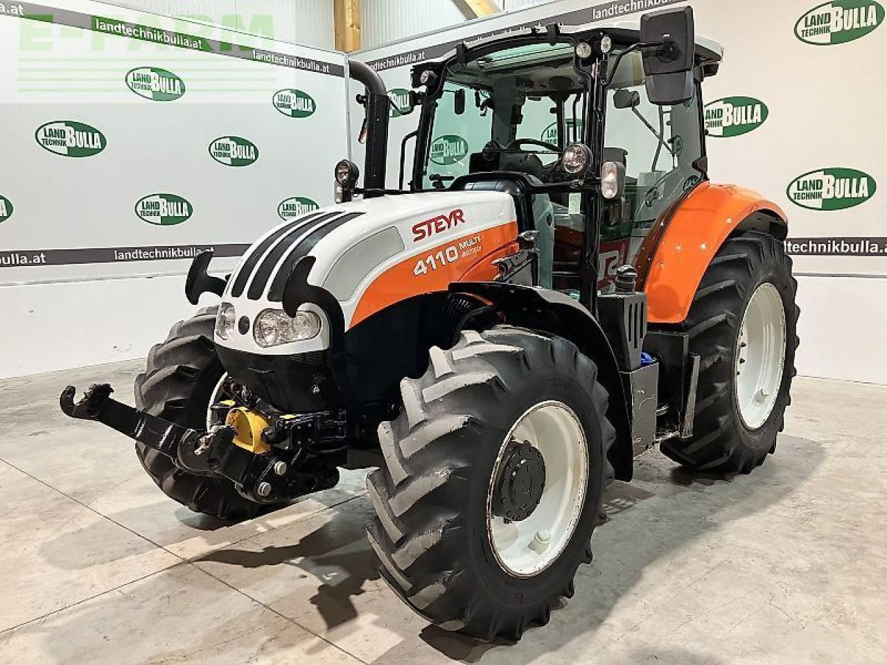 Steyr 4110 multi - Трактор: снимка 1 Steyr 4110 multi - Трактор: снимка 1