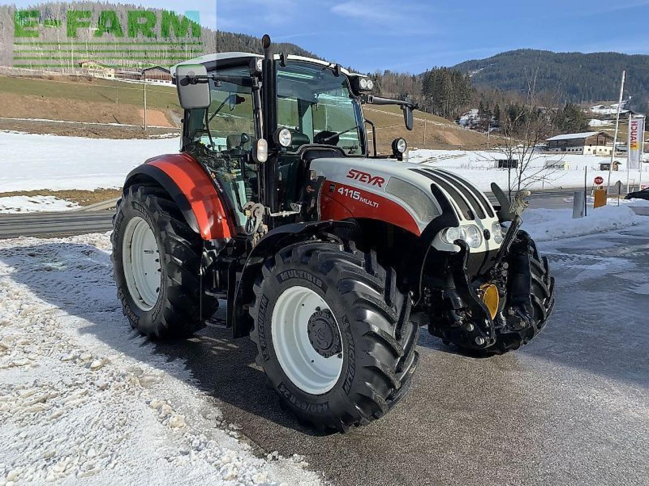 Steyr 4115 multi - Трактор: снимка 4 Steyr 4115 multi - Трактор: снимка 4