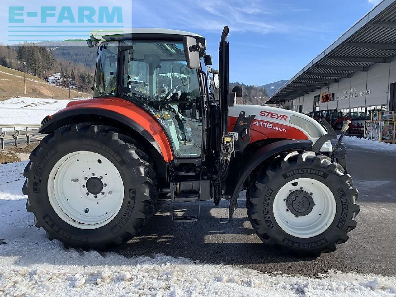 Steyr 4115 multi - Трактор: снимка 5 Steyr 4115 multi - Трактор: снимка 5