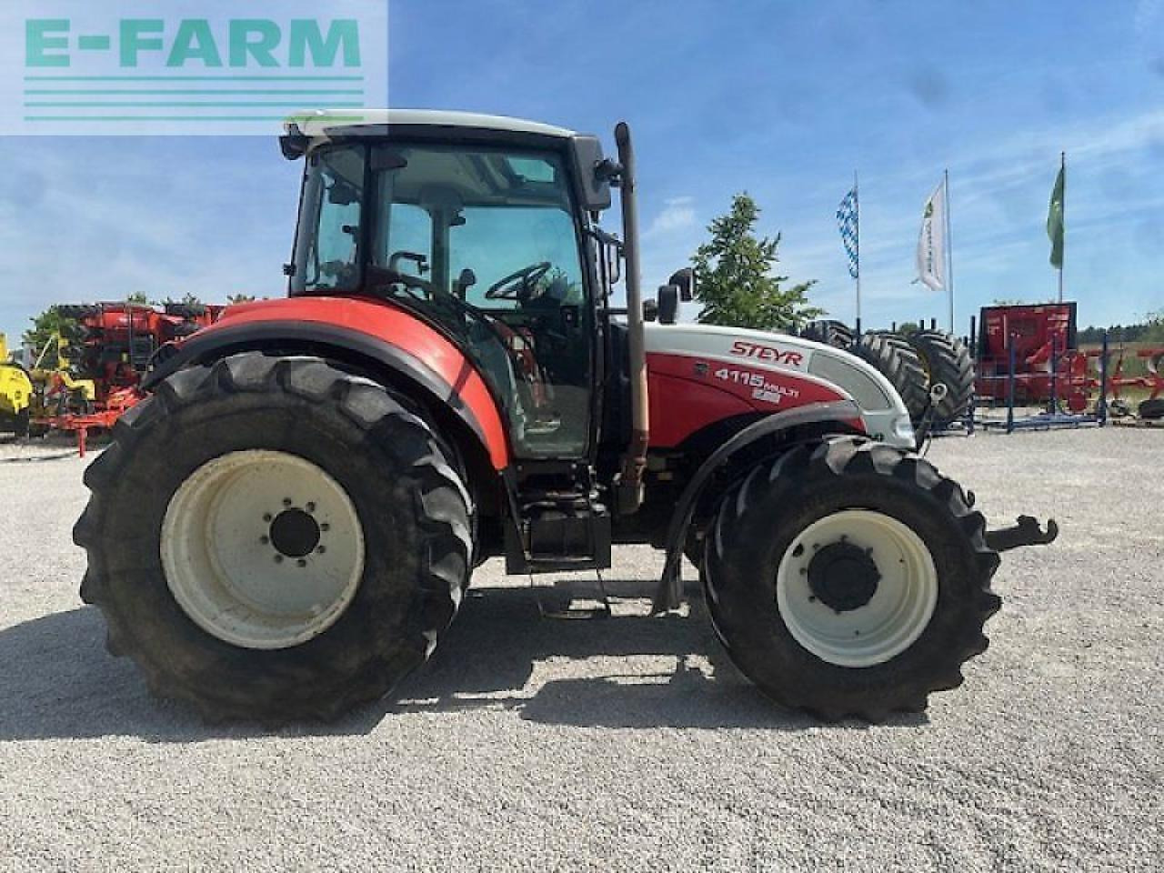 Steyr 4115 multi - Трактор: снимка 3 Steyr 4115 multi - Трактор: снимка 3