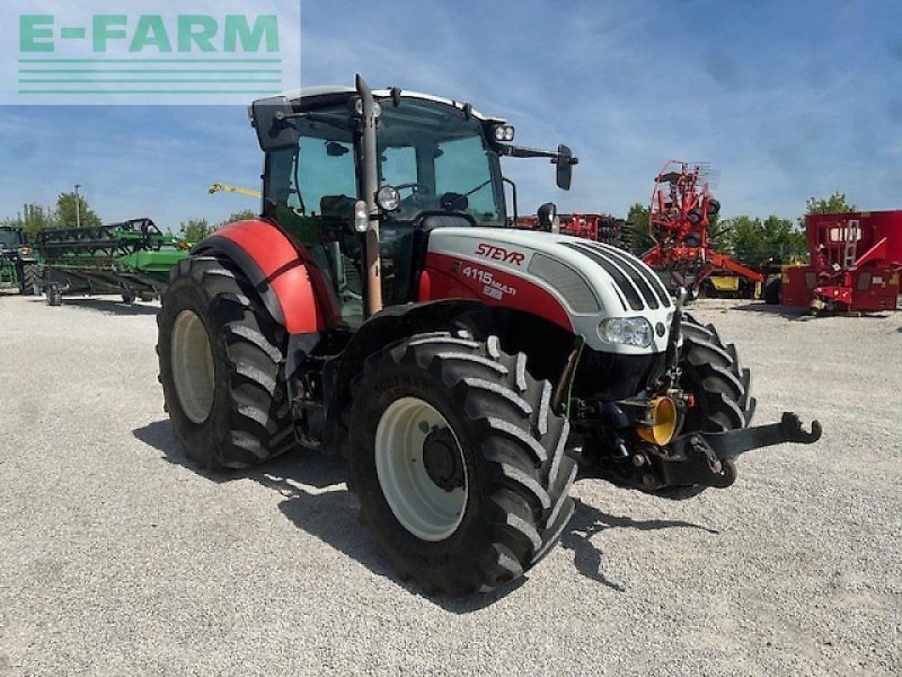 Steyr 4115 multi - Трактор: снимка 2 Steyr 4115 multi - Трактор: снимка 2