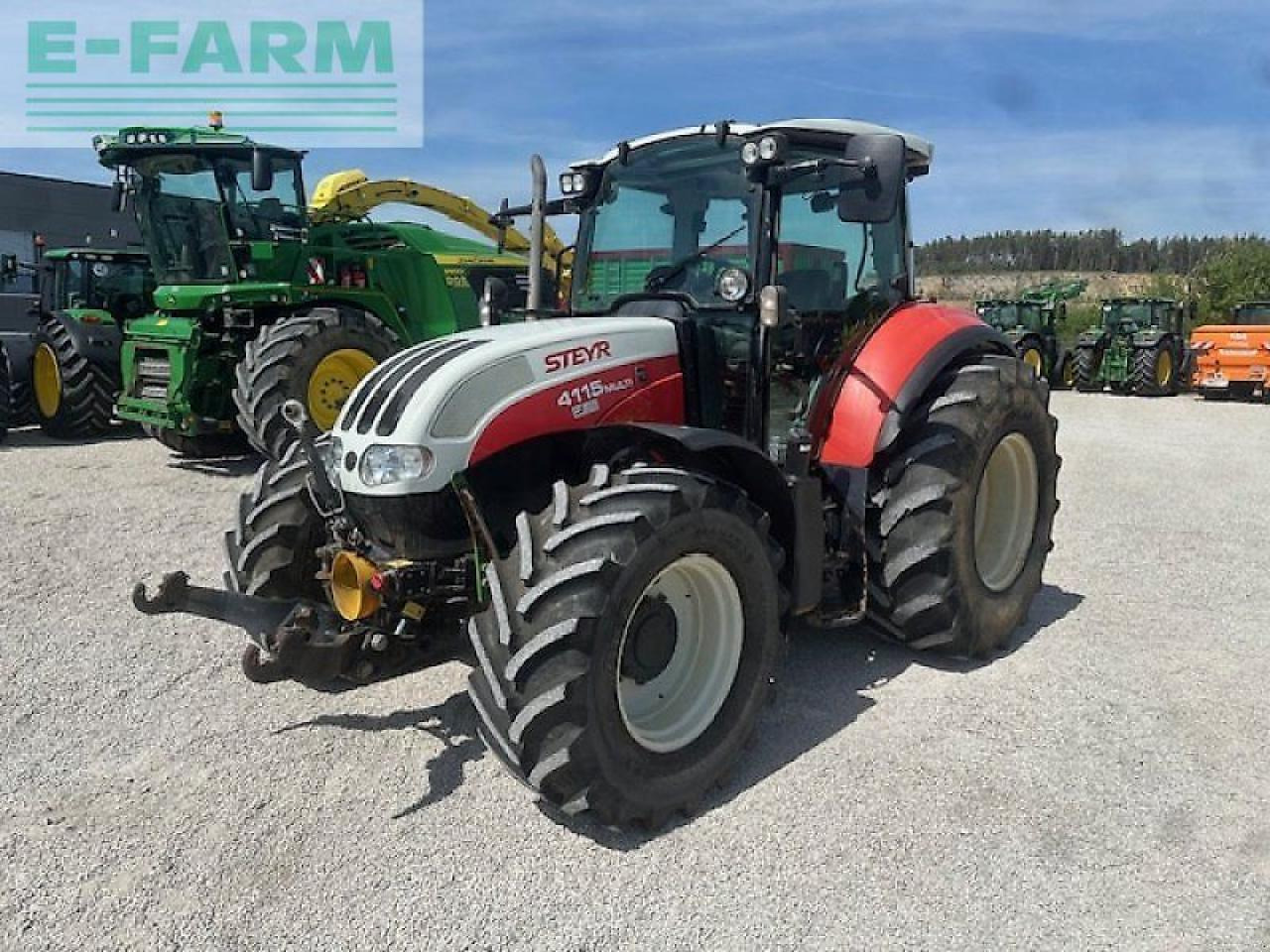 Steyr 4115 multi - Трактор: снимка 1 Steyr 4115 multi - Трактор: снимка 1