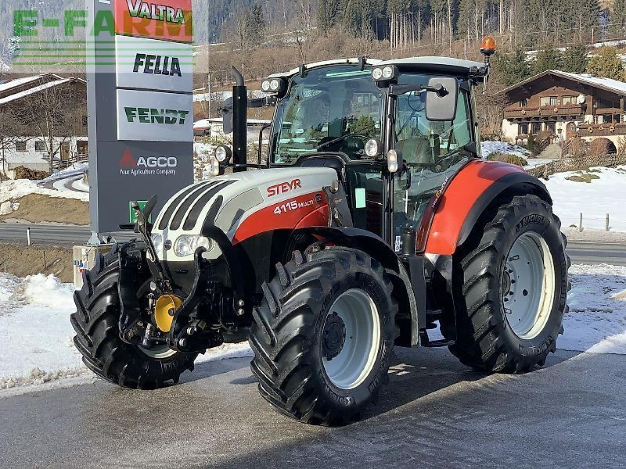 Steyr 4115 multi - Трактор: снимка 2 Steyr 4115 multi - Трактор: снимка 2