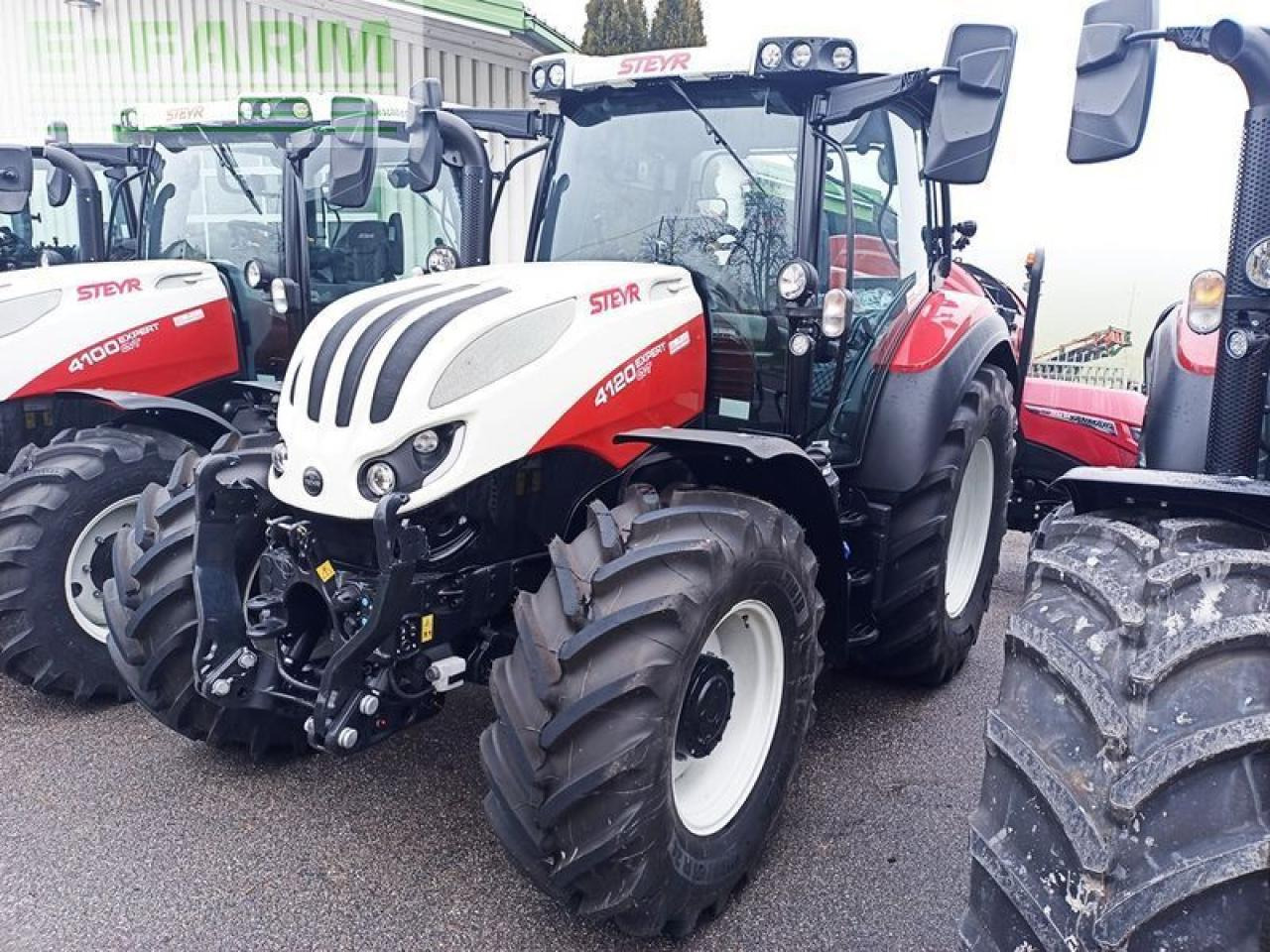 Steyr 4120 expert cvt CVT - Трактор: снимка 1 Steyr 4120 expert cvt CVT - Трактор: снимка 1