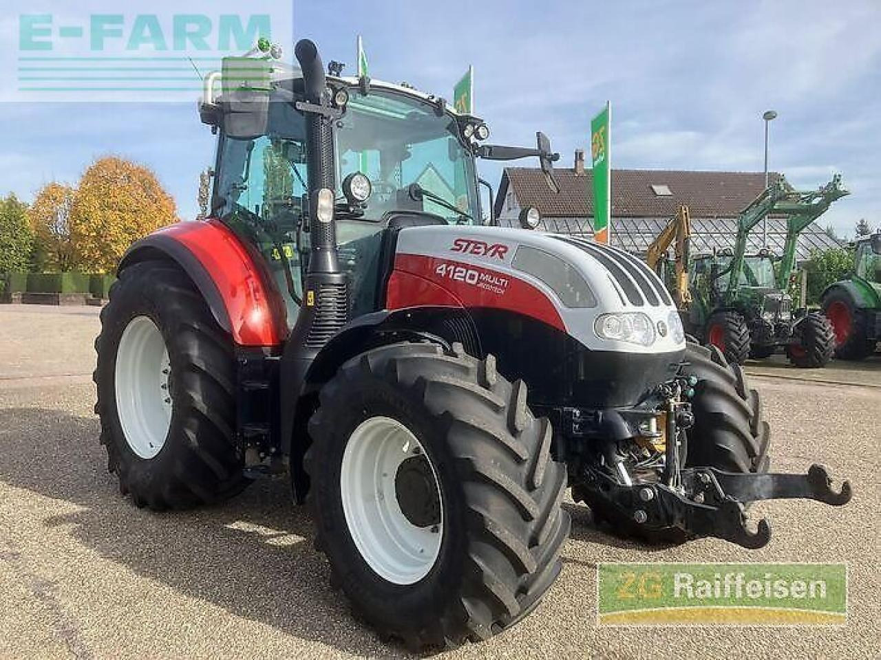 Steyr 4120 multi - Трактор: снимка 3 Steyr 4120 multi - Трактор: снимка 3