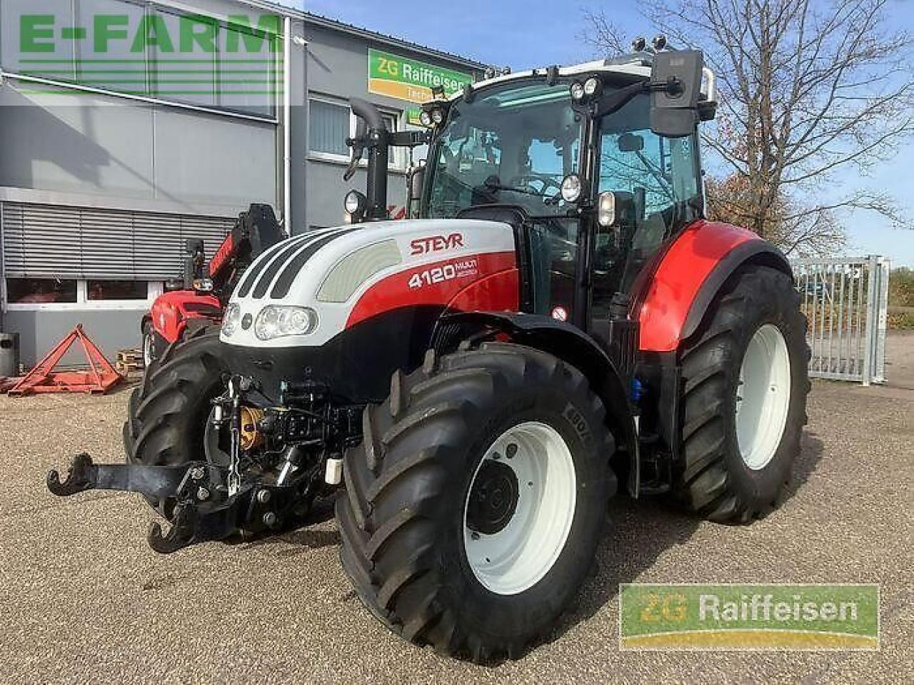 Steyr 4120 multi - Трактор: снимка 1 Steyr 4120 multi - Трактор: снимка 1