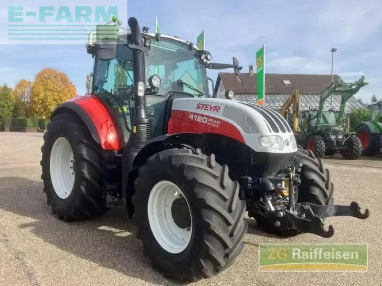 Steyr 4120 multi - Трактор: снимка 3 Steyr 4120 multi - Трактор: снимка 3