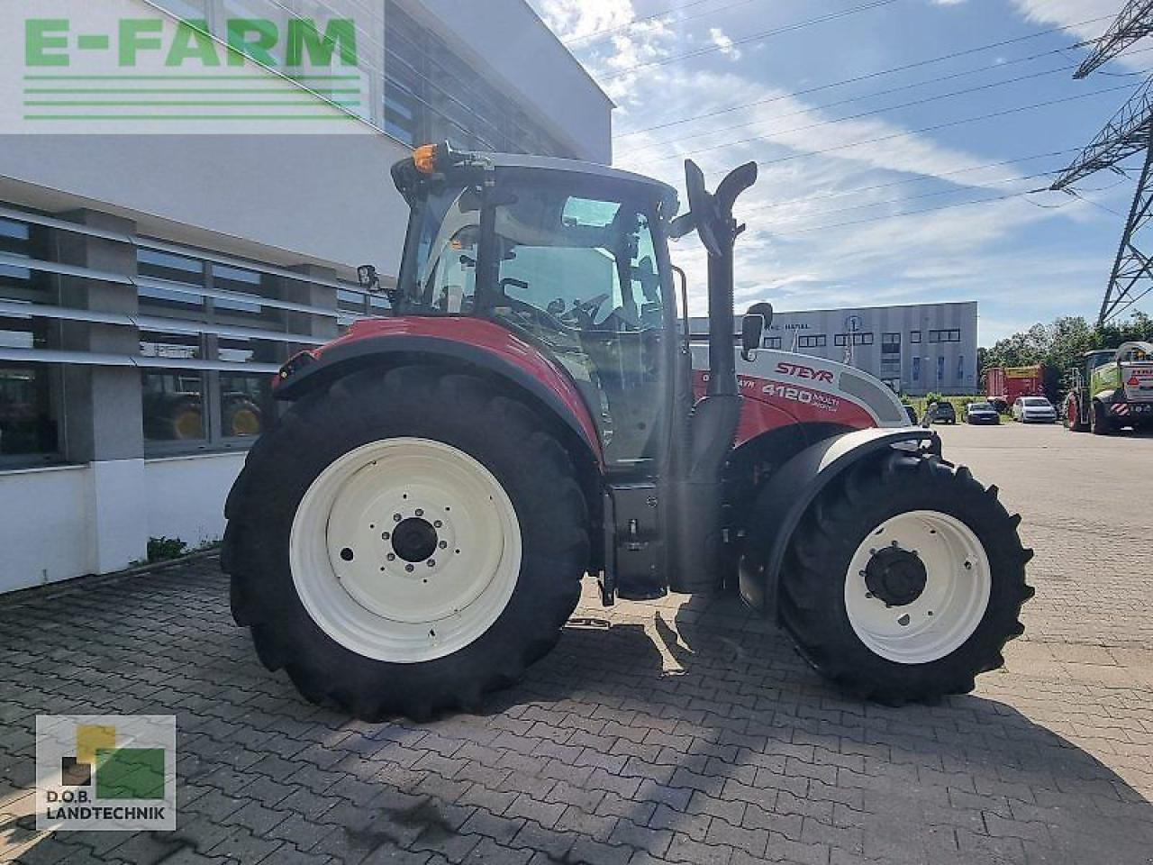 Steyr 4120 multi - Трактор: снимка 4 Steyr 4120 multi - Трактор: снимка 4