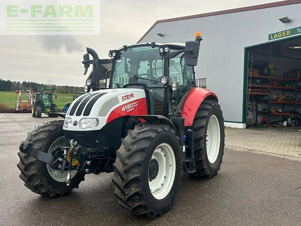 Steyr 4120 multi ecotech - Трактор: снимка 1 Steyr 4120 multi ecotech - Трактор: снимка 1